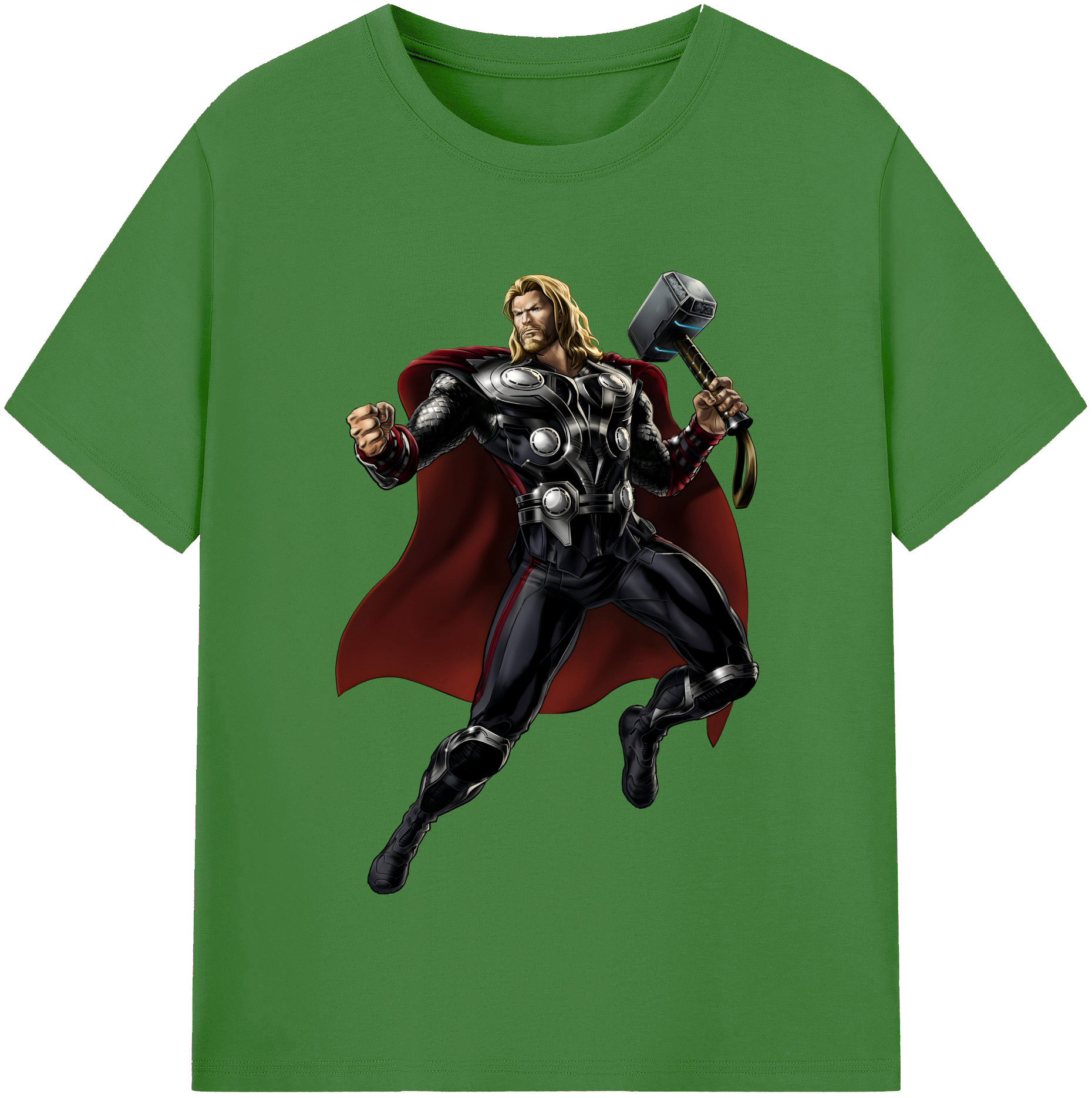（画像用） アベンジャーズ The Avengers レディースカジュアルプリントTシャツ（綿100％）